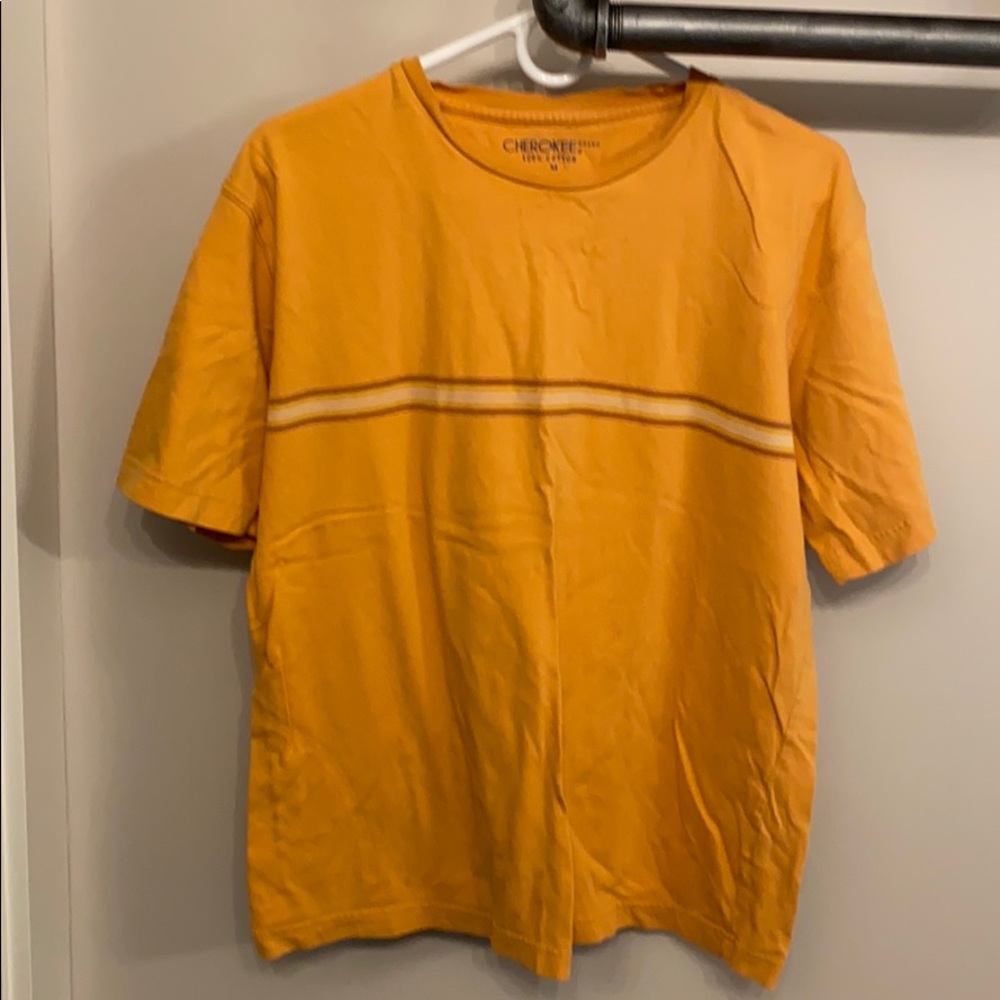 Cherokee tangerine stripe T-shirt